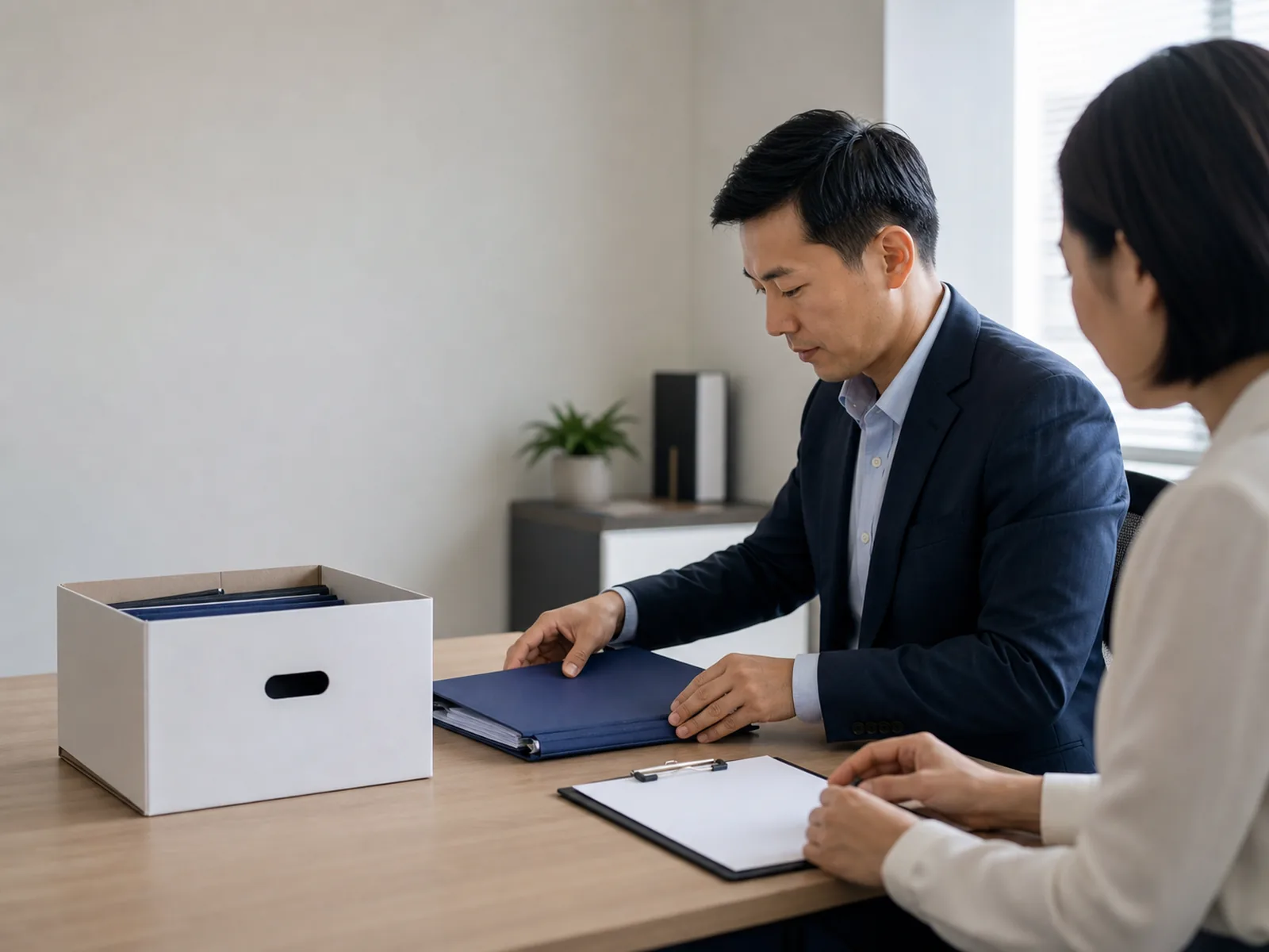 企業負責人與顧問整理公司註銷所需帳目及紀錄