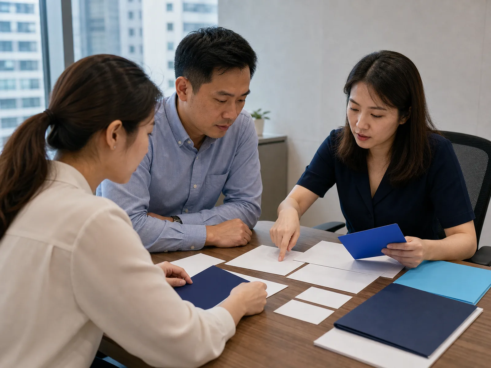 香港創業者與顧問討論有限公司註冊文件及流程